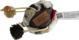 Piłka z ekoskóry i ekofutra - zabawka dla kota - Zabawki dla kotów - miniaturka - grafika 1