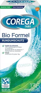 GlaxoSmithKline Tabletki doczyszczenia protez 136szt - Higiena protez i aparatów ortodontycznych - miniaturka - grafika 1