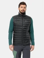 Kamizelki męskie - Jack Wolfskin Kamizelka Pilvi 1207711 Czarny Regular Fit - miniaturka - grafika 1