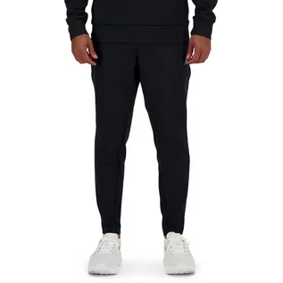 Spodnie sportowe męskie - Spodnie New Balance MP41143BK - czarne - grafika 1