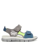 Buty dla chłopców - Primigi Sandały 1397711 S Szary - miniaturka - grafika 1