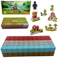 Klocki - Klocki Magnetyczne Minecraft 100 Klocków + 1 Figurka - miniaturka - grafika 1