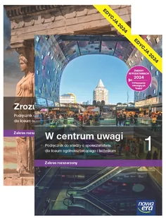 Pakiet podręczników Zrozumieć przeszłość, W centrum uwagi. Zakres rozszerzony. Liceum i technikum. Klasa 1. Edycja 2024 - Arkadiusz Janicki, - Podręczniki dla liceum - miniaturka - grafika 1