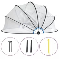 Akcesoria do basenów - Kopuła na basen, okrągła, 406x203 cm, PVC - miniaturka - grafika 1