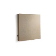 Płyty i maty izolacyjne - Panel akustyczny POLY, kwadratowy, 600x600x56 mm, ścienny, beżowy - miniaturka - grafika 1