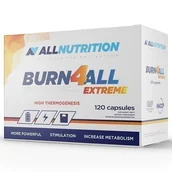 Odchudzanie i oczyszczanie - Allnutrition Allnutrition - Burn4 all extreme - 120 kaps - miniaturka - grafika 1
