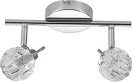 Lampy sufitowe - Candellux BOMBOLA LAMPA SUFITOWA LISTWA 2X40W G9 CHROM BEZ ŻARÓWEK 92-70296 92-70296 - miniaturka - grafika 1