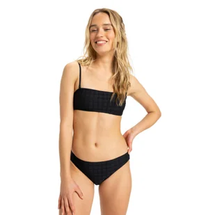 Majtki bikini o średnim kryciu dla Kobiety CAMILO Czarny - Stroje kąpielowe - miniaturka - grafika 1