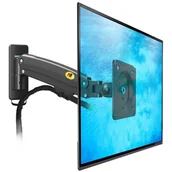Uchwyty do telewizora - Fiber Novelty nb F425B - Solidny obrotowy ścienny uchwyt na sprężynie gazowej do telewizorów i monitorów 24"-35" F425B - miniaturka - grafika 1