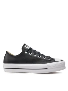 Converse Trampki Ctas Lift Clean Ox 561681C Czarny - Trampki damskie - miniaturka - grafika 1