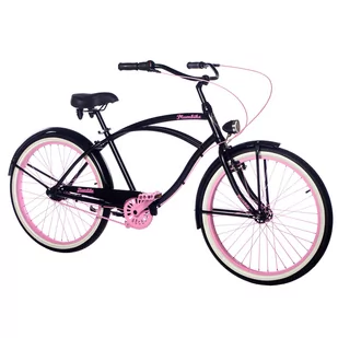 Rower miejski damski Rider Go Girl Black 7B rama 19" koło 26" - Rowery - miniaturka - grafika 1