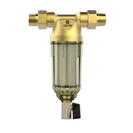 Uzdatniacze wody - Filtr do wody samopłuczący z wkładem siatkowym wielokrotnego użytku uniwersalne przyłącze ¾” , 1” USTM 5907644322534 - miniaturka - grafika 1