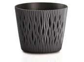 Donice - Prosperplast SANDY ROUND Doniczka 15,8 cm, antracyt DSR160 - miniaturka - grafika 1