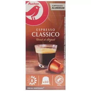 Auchan - Kawa w kapsułach Classico - Kawa w kapsułkach i saszetkach - miniaturka - grafika 1