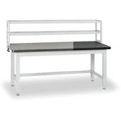 Inne meble biurowe - B2B Partner Dodatkowe półki dla stołów BL 1000 EF-15 - grey - miniaturka - grafika 1