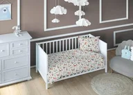 Pościel dla dzieci - KARO Pościel bawełniana 140x200 zwierzęta dziecięca zapinana na suwak 3713 B Bawełna Max - miniaturka - grafika 1