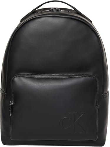 Calvin Klein Męski CK OKRĄGŁY PLECAK LV04D3246G plecak, czarny (czarny), jeden rozmiar, czarny (czarny), Jeden rozmiar, Plecak