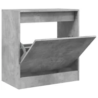 Szafki na buty - vidaXL Szafka na buty betonowa szara 60x34x63,5 cm materiał drewnopochodny - miniaturka - grafika 1