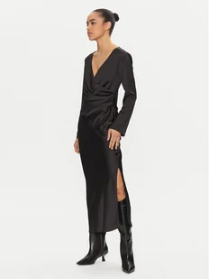 Imperial Sukienka koktajlowa AFGSIBA Czarny Regular Fit - Sukienki - miniaturka - grafika 1