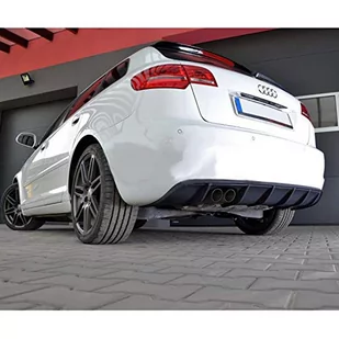 Spódnica zderzaka tylnego (dyfuzor) A3 8P Sportback 2008-2012 (GFK) - Akcesoria tuningowe - miniaturka - grafika 1