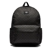 Plecaki - Plecak Vans Old Skool Check Backpack VN000H4XBA51 Black/Charcoal - miniaturka - grafika 1