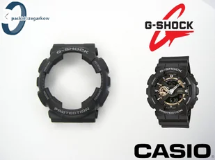 Bezel Casio GA-110RG-1A GA-110RG GA-110 GA-100 czarny - Akcesoria do zegarków - miniaturka - grafika 1