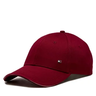Czapka z daszkiem Tommy Hilfiger Th Corporate Cotton 6 Panel Cap AM0AM12035 Czerwony - Czapki męskie - miniaturka - grafika 1