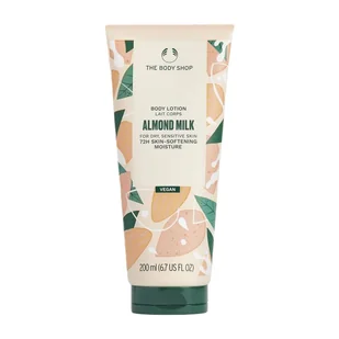 The Body Shop Wegański balsam do ciała Almond Milk 200ml - Balsamy i kremy do ciała - miniaturka - grafika 1