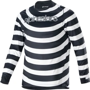 Alpinestars Koszulka długi rękaw ALPINESTARS A-ARIA OSCAR LS JERSEY, Black Rozmiar: L - Koszulki męskie - miniaturka - grafika 1