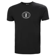 Koszulki męskie - Męska Koszulka z krótkim rękawem HELLY HANSEN CORE GRAPHIC T 53936_993 – Czarny - miniaturka - grafika 1