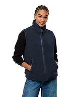 Kamizelki damskie - Jack Wolfskin Damska kamizelka High Cloud, Night Blue, XS - miniaturka - grafika 1