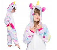 Piżamy chłopięce - Jednorożec Piżama Dzieci Kigurumi Onesie 140-150cm - miniaturka - grafika 1