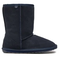 Buty dla chłopców - Śniegowce EMU Australia Wallaby Lo Teens T10102 Granatowy - miniaturka - grafika 1