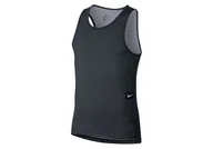 Koszulki męskie - Nike Dry Knit Hyper Elite Basketball Top Black - miniaturka - grafika 1