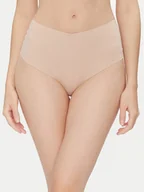 Majtki damskie - YSABEL MORA Figi klasyczne z wysokim stanem 19662 Beżowy - miniaturka - grafika 1