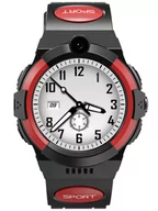 Smartwatch - Pacific 31-3 Kids Czarno-czerwony - miniaturka - grafika 1