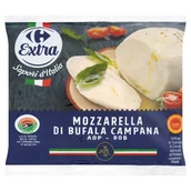 Sery - Carrefour Extra Mozzarella di Bufala Campana 260 g - miniaturka - grafika 1