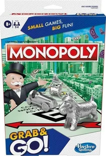 Monopoly Gra planszowa Monopoly: Grab & Go edycja angielska - Gry planszowe - miniaturka - grafika 1