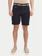 Spodenki męskie - INDICODE Szorty materiałowe Royce 70-039 Granatowy Slim Fit - miniaturka - grafika 1