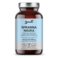 Suplementy naturalne - PANASEUS Panaseus Sprawna nauka 50 k. YA1739 - miniaturka - grafika 1