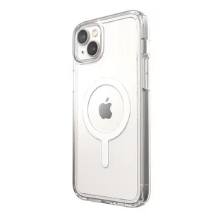 Speck Gemshell + MagSafe - Etui do iPhone 14 Plus z połowką MICROBAN (Clear) - Etui i futerały do telefonów - miniaturka - grafika 1