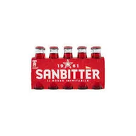 Napoje gazowane - Sanbitter Rosso aperitif 10x100ml - miniaturka - grafika 1