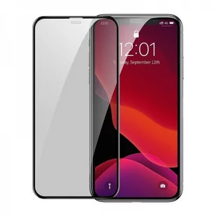 Baseus Baseus SGAPIPH58S-WC01 Szkło hartowane prywatyzujące na cały ekran 3D 9H do iPhone Xs / X / 11 Pro  2 sztuki SGAPIPH58S-WC01 - Szkła hartowane na telefon - miniaturka - grafika 1