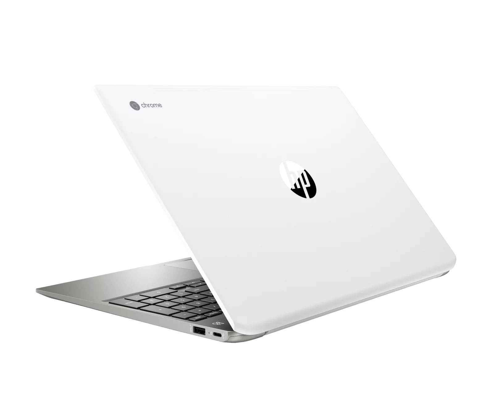 HP Chromebook 15-de0002na / 6QB08EAR / Intel i3 / 8GB / eMMC 128GB / Intel UHD / FullHD / Chrome OS / Biały