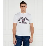 Koszulki męskie - Guess Jeans T-shirt Slim Fit - miniaturka - grafika 1