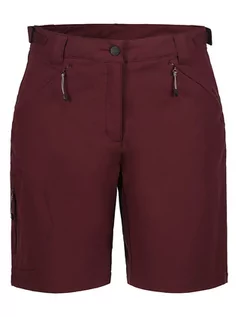 Spodnie sportowe damskie - Icepeak Szorty funkcyjne "Beaufort" w kolorze bordowym - grafika 1