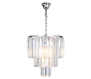 Brilagi - LED Żyrandol kryształowy na łańcuchu MOZART 4xE14/40W/230V chrom błyszczący - Lampy sufitowe - miniaturka - grafika 1