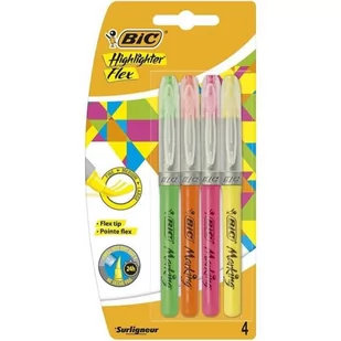 BIC Zakreślacz Highlighter flex WIKR-1051982 - Flamastry - miniaturka - grafika 2