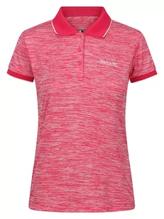 Regatta Funkcyjna koszulka polo "Remex II" w kolorze różowym - Koszulki sportowe damskie - miniaturka - grafika 1
