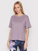 Koszulki i topy damskie - 4F T-Shirt H4L22-TSD011 Fioletowy Regular Fit - miniaturka - grafika 1